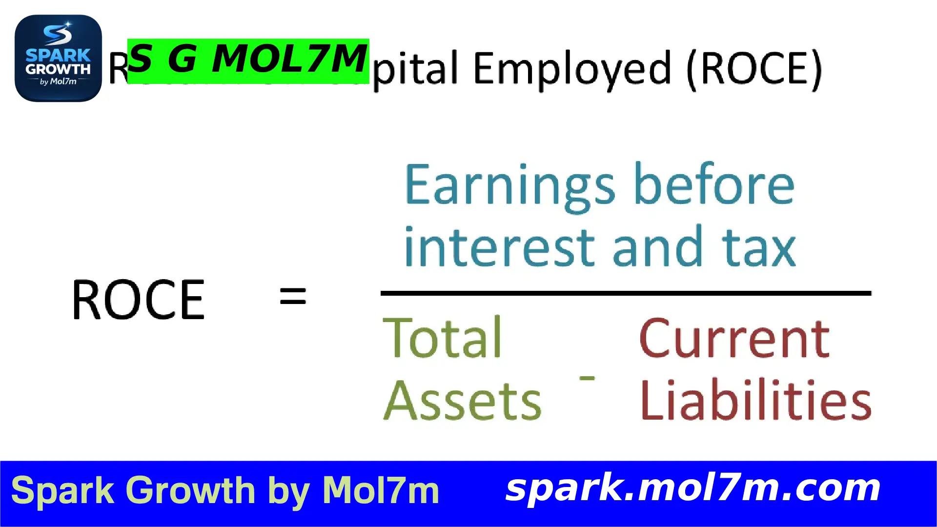 Calculate Return on Capital