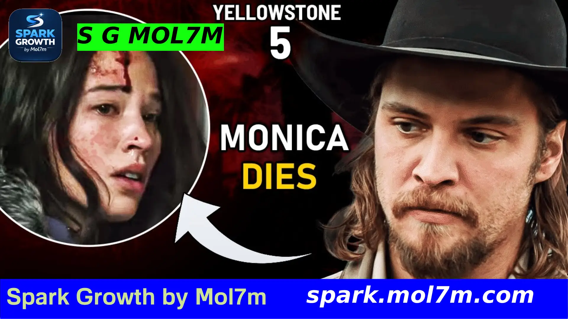 How did monica die in yellowstone