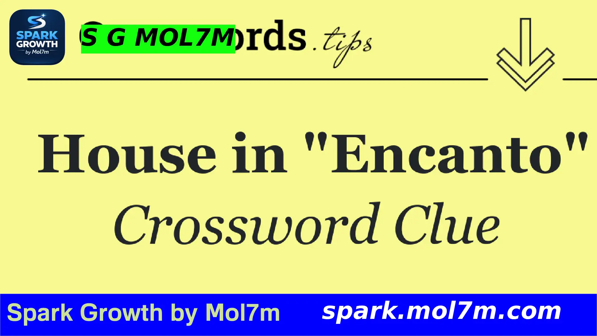house in Encanto crossword clue